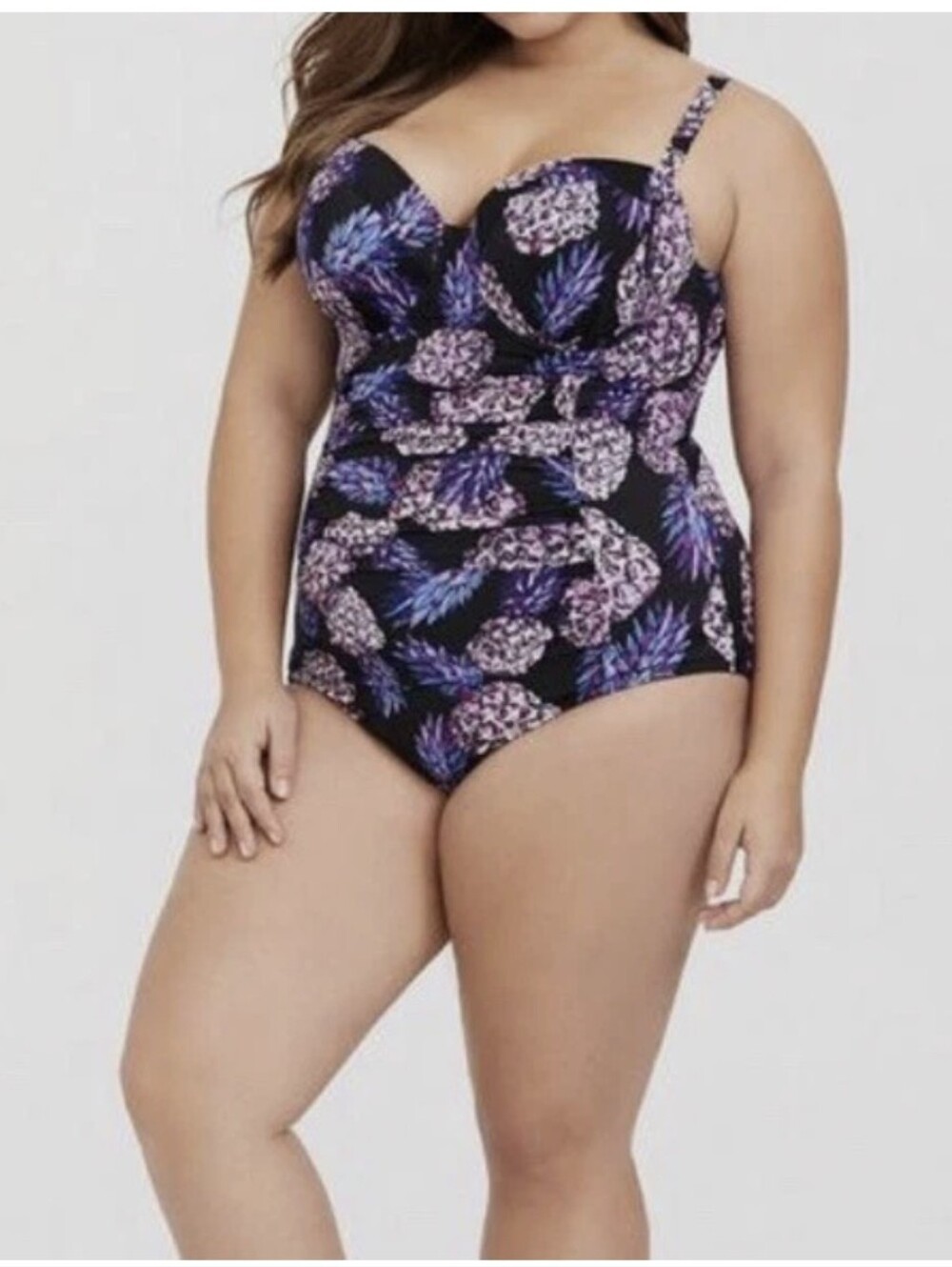 Torrid swimsuit one piece   pineapple
